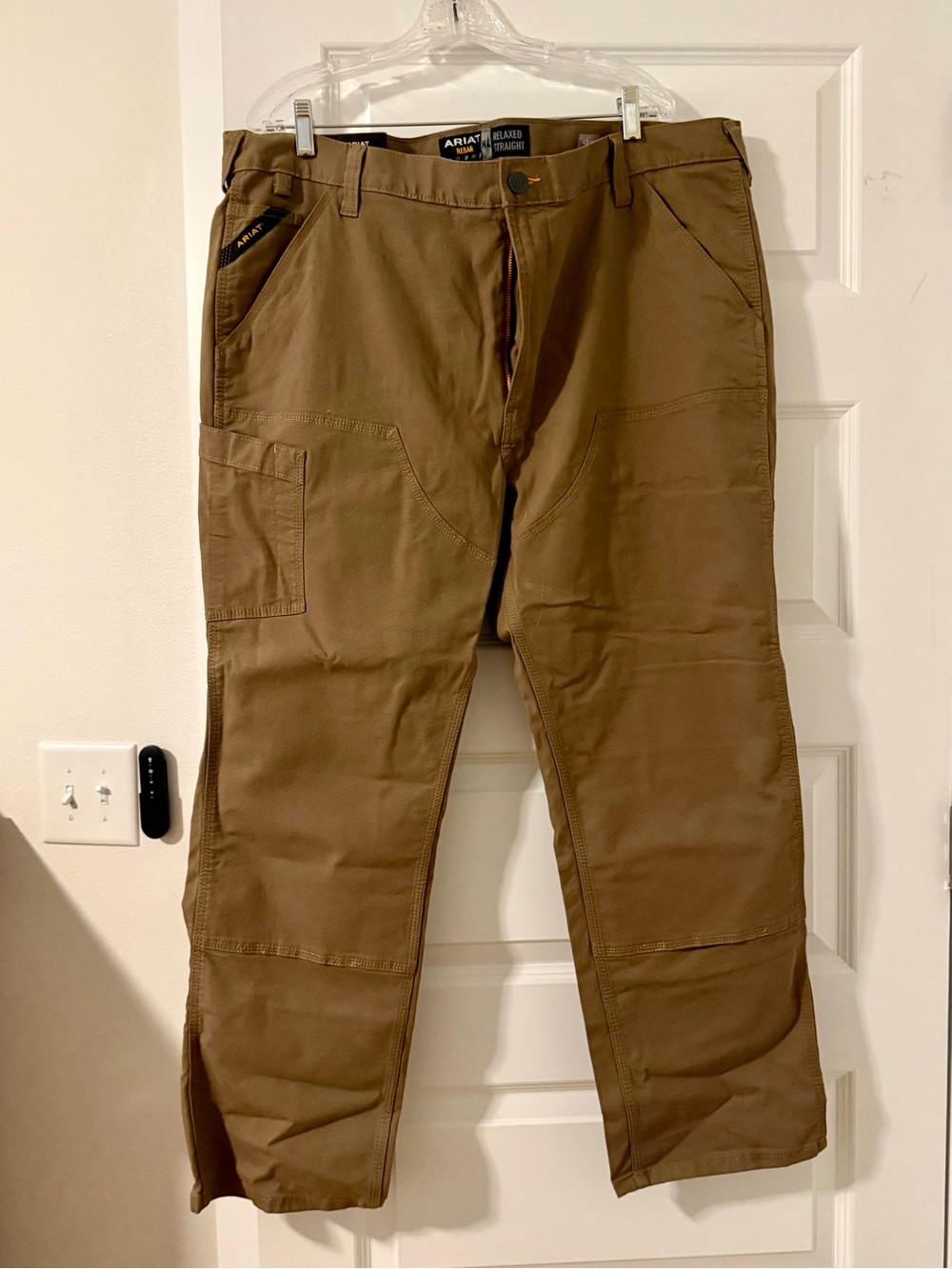 Ariat Tan Cargo Work Trousers